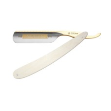 DOVO Bismarck 6/8" Straight Razor Pearl White Acrylic Scales