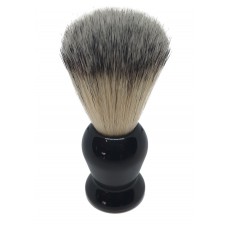 ARC Shaving Brush Black handle Light Colour Synthetic Hair