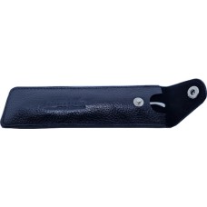 Straight Razor Travel Case in Black Leather