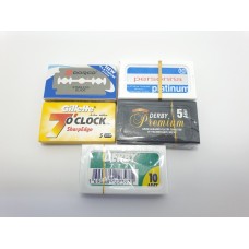 Double Edge Razor Blade Sampler Pack - 40 Blades