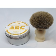 ARC Luxury Shaving Soap and Badger Hair Shaving Brush Gift Set