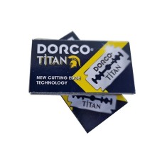 10 Dorco Titan Stainless Razor Blades