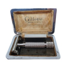 Vintage Gillette English Aristocrat #21 Rhodium Plated