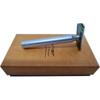 Parker AeroShave Aluminum Safety Razor Long Handle