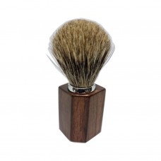 ARC Angular Rosewood Handle Best Badger Hair Shaving Brush