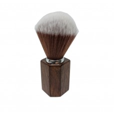 ARC Angular Rosewood Handle Soft Synthetic Hair Vegan Shaving Brush