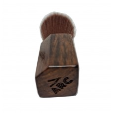 ARC Angular Rosewood Handle Soft Synthetic Hair Vegan Shaving Brush