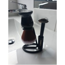 ARC Shaving Brush Compact Stand (Black)